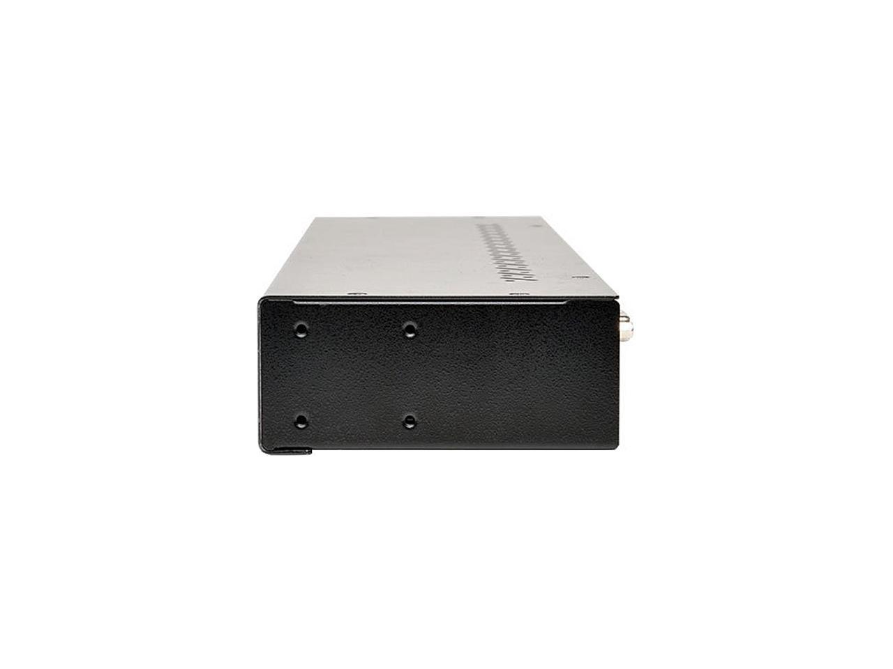 Tripp Lite 8-Port 1U Rackmount DVI / USB KVM Switch with Audio and 2-Port USB Hub