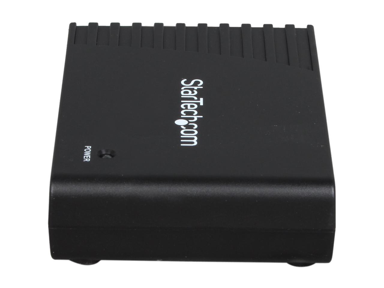 StarTech.com ST4300USB3 4 Port USB 3.0 Hub - 4 x SuperSpeed USB 3.0 - Black - Compact - USB 3 Hub - USB Splitter - Powered USB 3.0 Hub - USB Extender