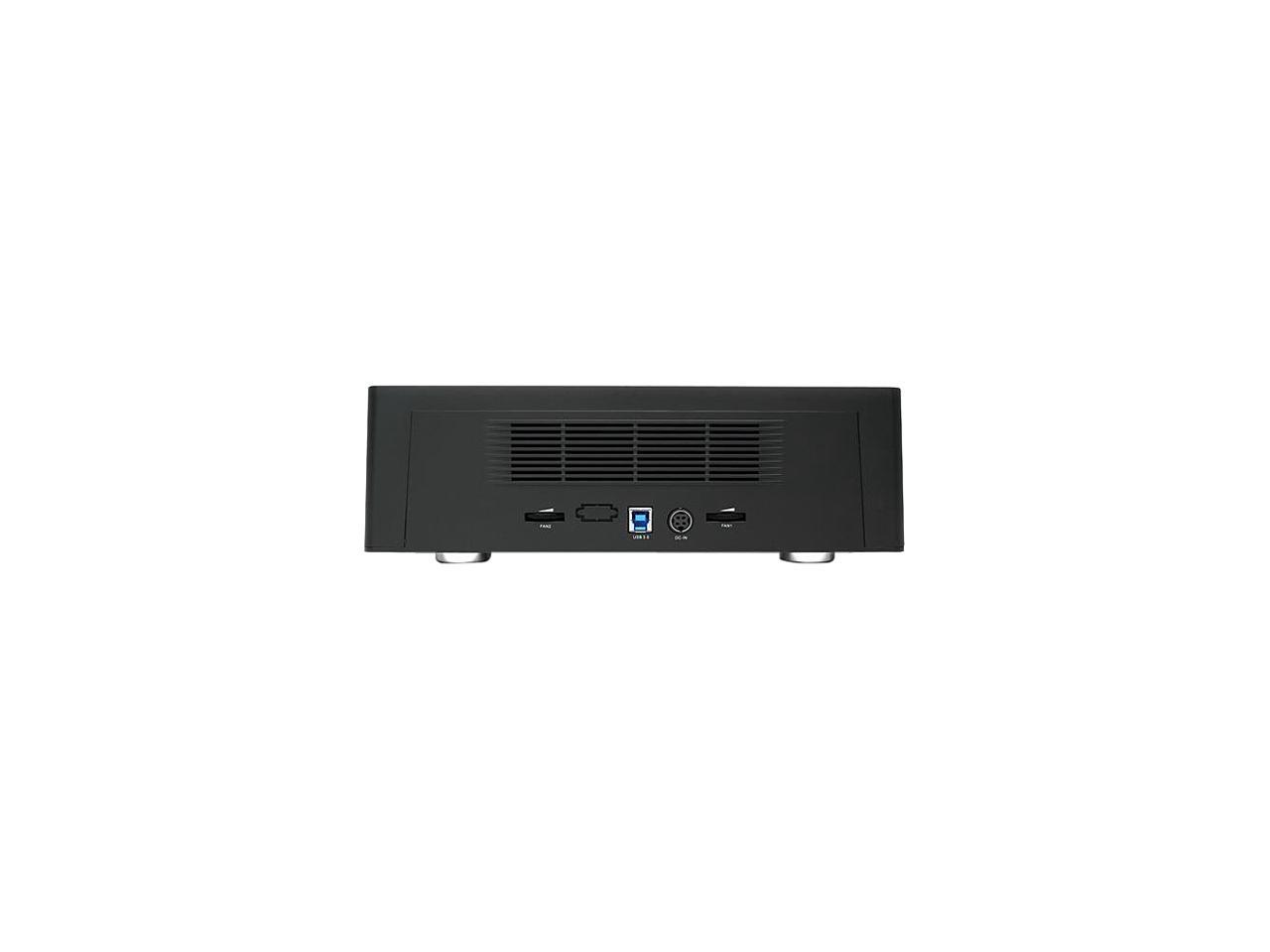 StarTech.com USB 3.0 to 4-Bay SATA 6Gbps Hard Drive Docking Station w/ UASP & Dual Fans - 2.5/3.5in SSD / HDD Dock
