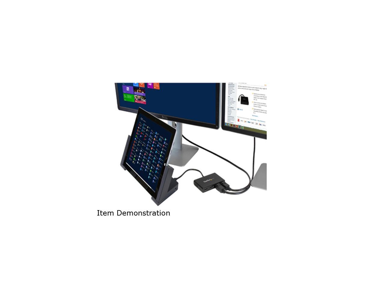 StarTech.com MSTMDP124DP MST Hub - Mini DisplayPort to 4x DisplayPort - Multi Stream Transport Hub - MDP 1.2