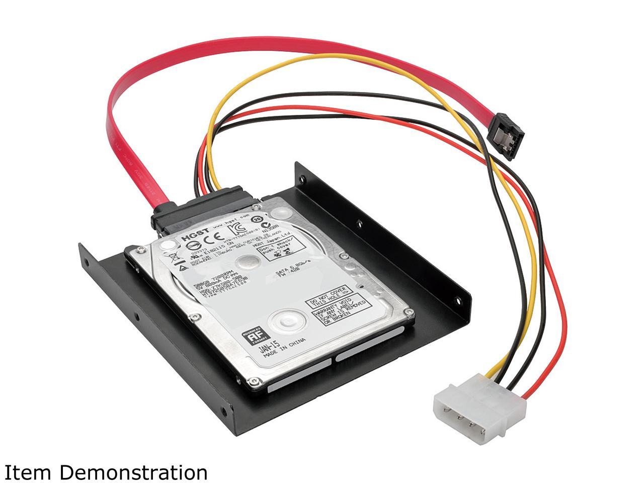 Tripp Lite 2.5 Inch SATA Hard Drive to 3.5 Inch Drive Bay Mounting Kit (P948-BRKT25)
