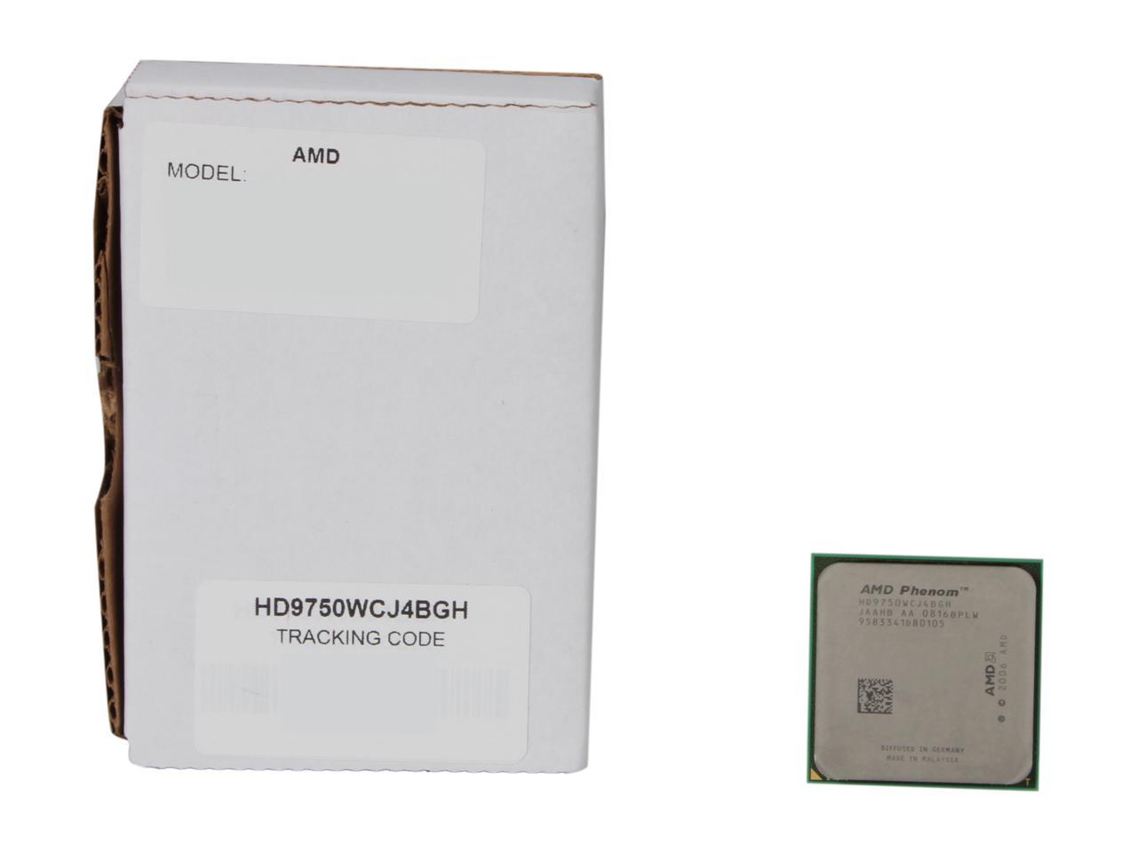 AMD Phenom X4 9750 Agena Quad-Core 2.4 GHz Socket AM2+ 95W HD9750WCJ4BGH Desktop Processor