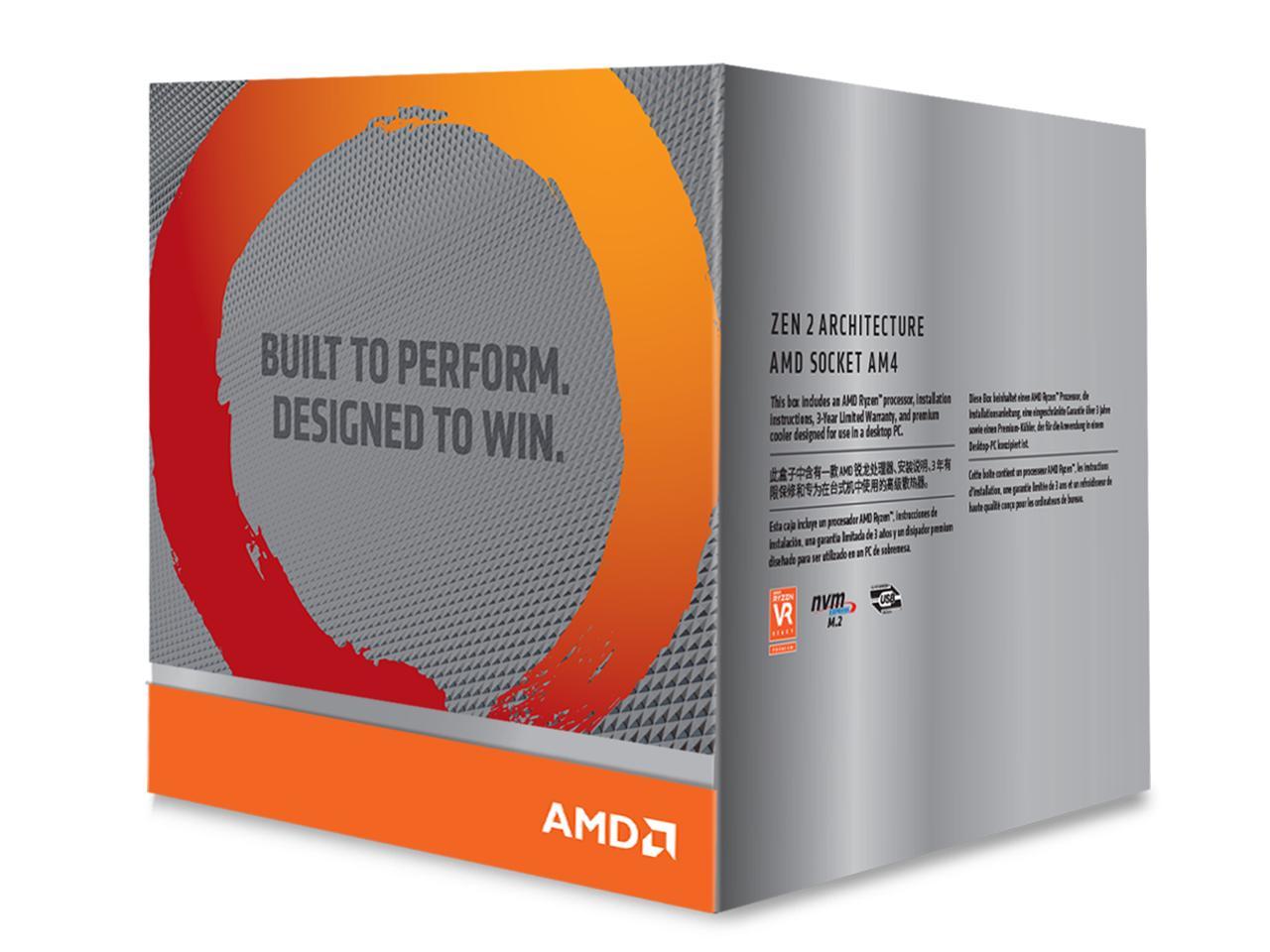 AMD RYZEN 9 3900X 12-Core 3.8 GHz (4.6 GHz Max Boost) Socket AM4 105W 100-100000023BOX Desktop Processor