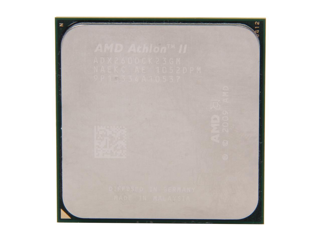 AMD Athlon II X 260 Regor Dual-Core 3.2 GHz Socket AM3 65W ADX260OCK23GM Desktop Processor