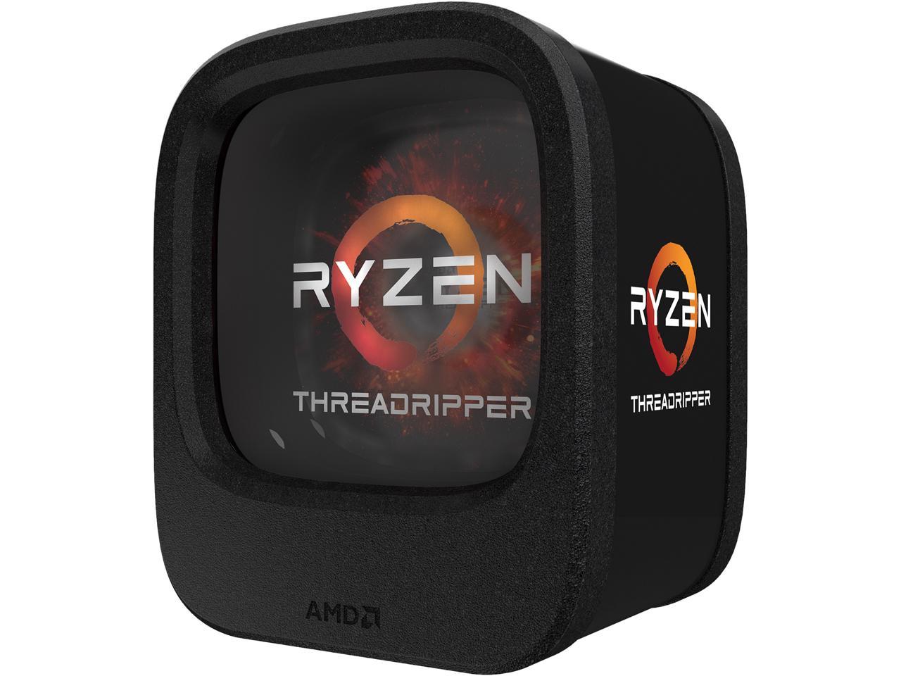 AMD Ryzen Threadripper 1st Gen - Ryzen Threadripper 1900X Whitehaven (Zen) 8-Core / 16 Threads 3.8 GHz Socket sTR4 180W Desktop Processor YD190XA8AEWOF