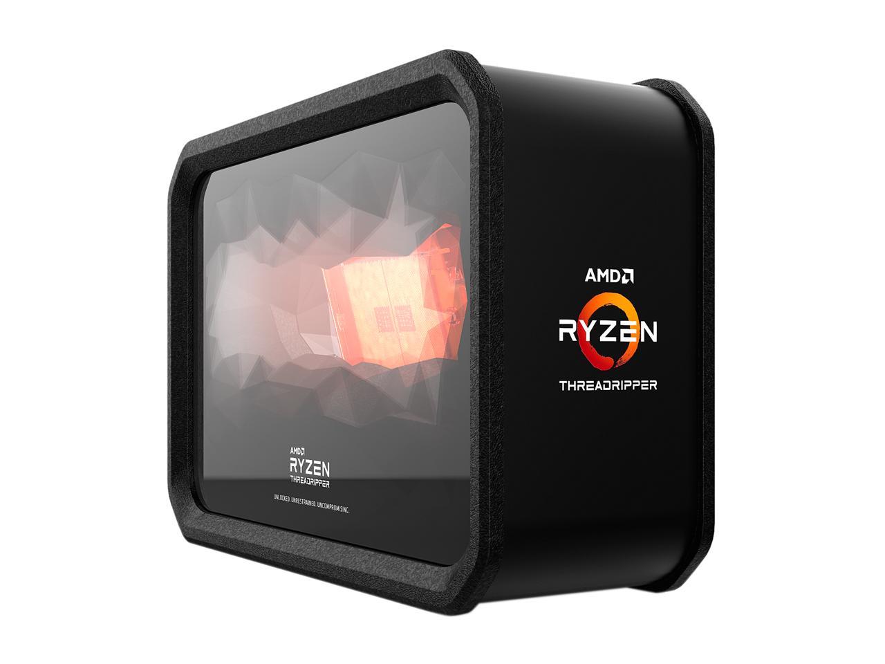 AMD 2nd Gen Ryzen Threadripper 2950X, 16-Core, 32-Thread, 4.4 GHz Max Boost (3.5 GHz Base), Socket sTR4 180W YD295XA8AFWOF Desktop Processor