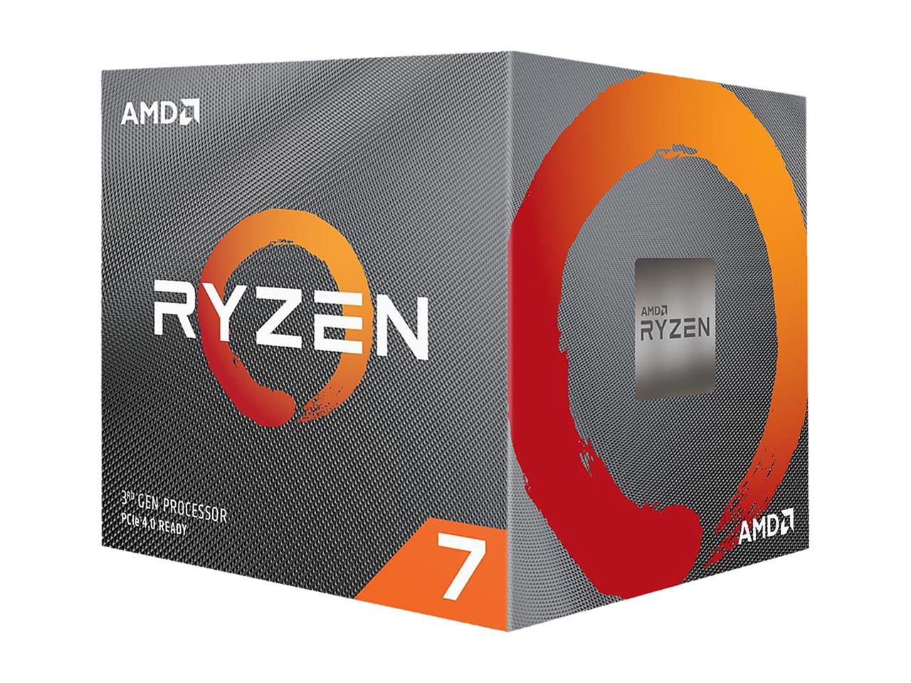 AMD RYZEN 7 3700X 8-Core 3.6 GHz (4.4 GHz Max Boost) Socket AM4 65W 100-100000071BOX Desktop Processor