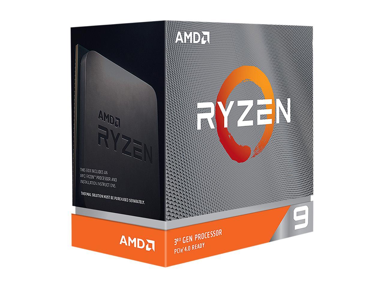 AMD Ryzen 9 3950X 16-Core 3.5 GHz Socket AM4 105W 100-100000051WOF Desktop Processor