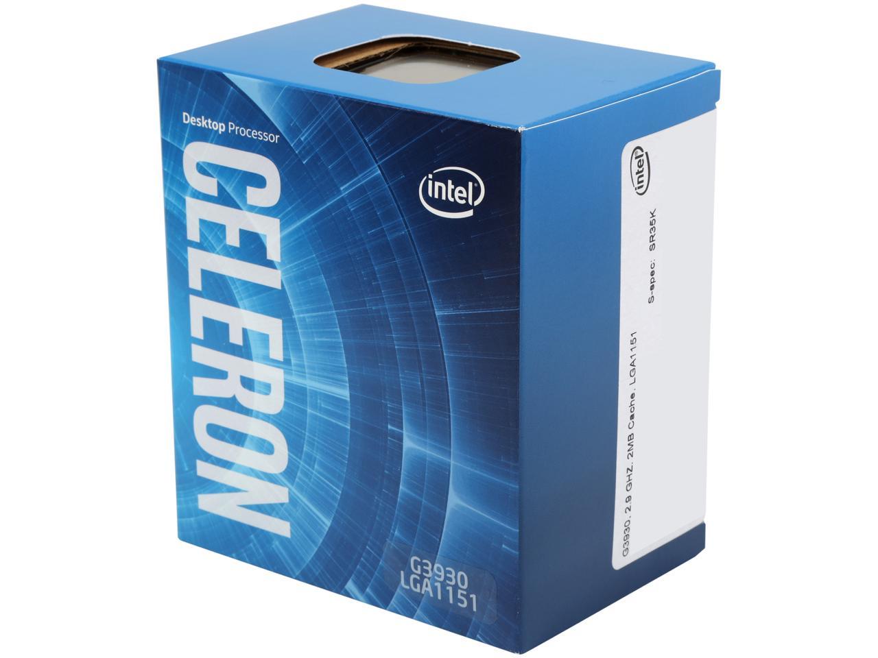 Intel Celeron G3930 Kaby Lake Dual-Core 2.9 GHz LGA 1151 51W Desktop Processor Intel HD Graphics 610 BX80677G3930