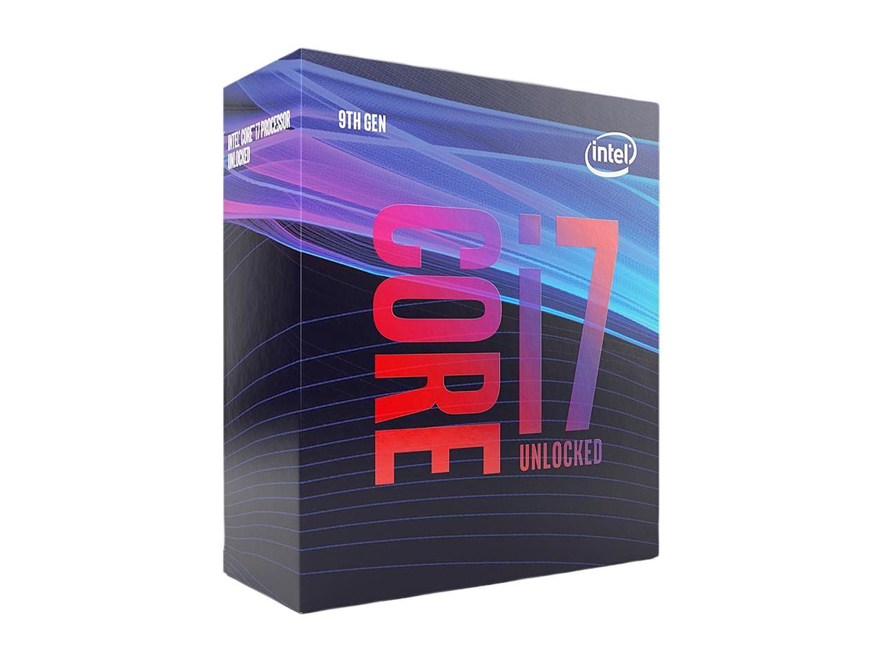 Intel Core i7-9700K Coffee Lake 8-Core 3.6 GHz (4.9 GHz Turbo) LGA 1151 (300 Series) 95W BX80684I79700K Desktop Processor Intel UHD Graphics 630