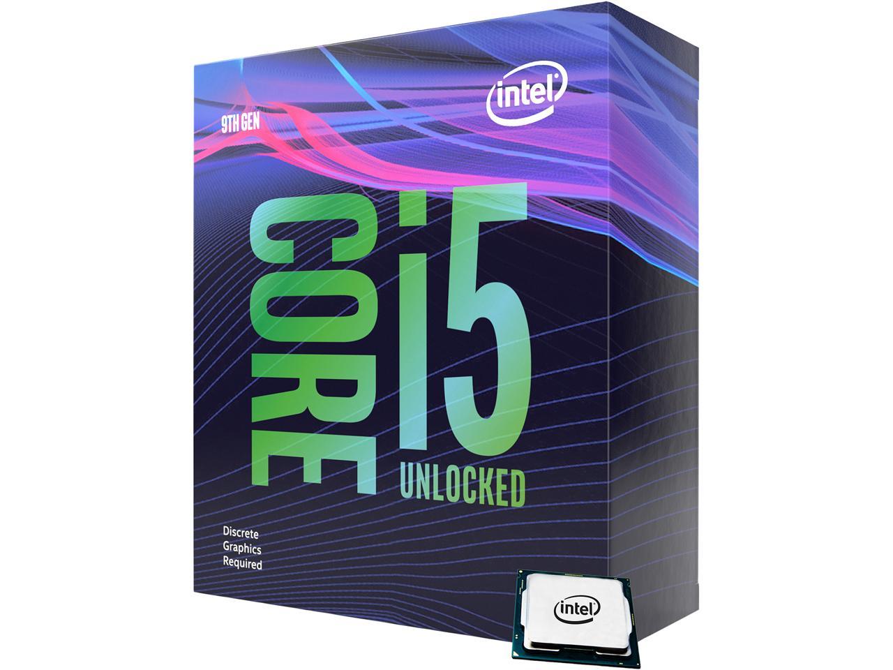 Intel Core i5-9600KF Coffee Lake 6-Core 3.7 GHz (4.6 GHz Turbo) LGA 1151 (300 Series) 95W BX80684I59600KF Desktop Processor Without Graphics