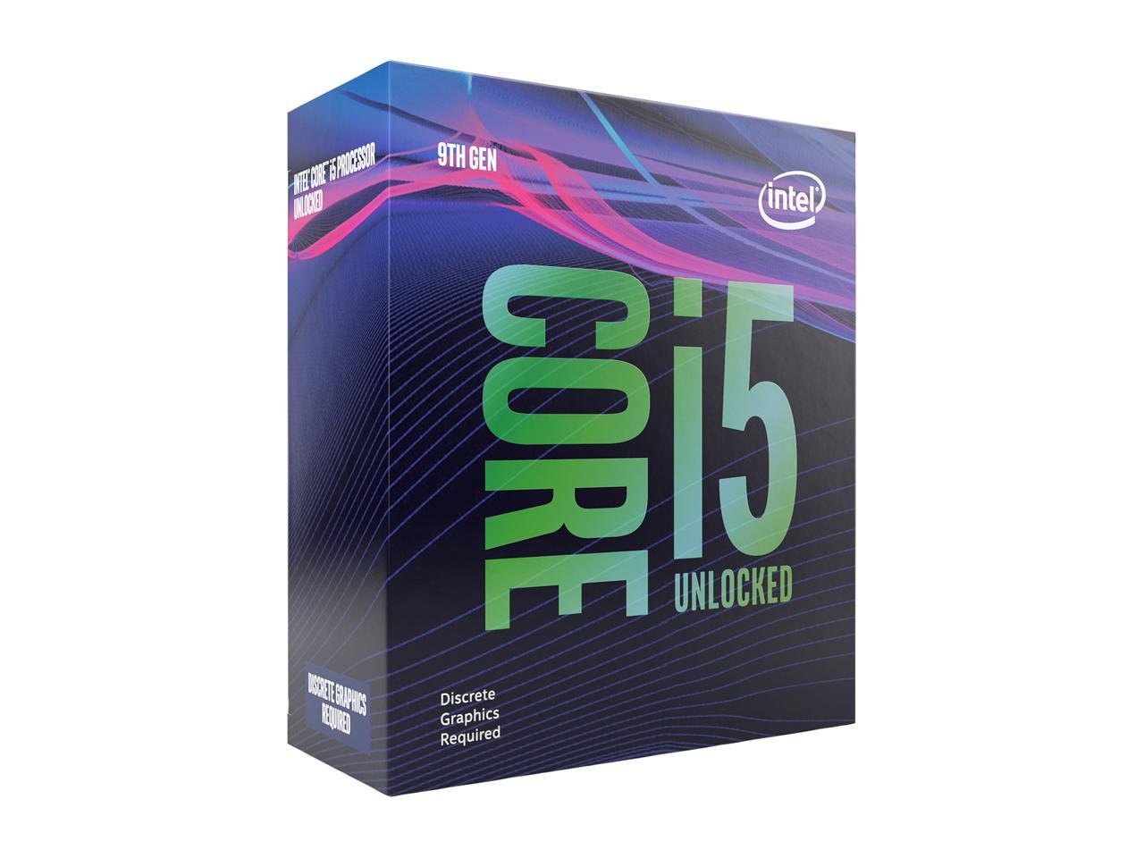 Intel Core i5-9600KF Coffee Lake 6-Core 3.7 GHz (4.6 GHz Turbo) LGA 1151 (300 Series) 95W BX80684I59600KF Desktop Processor Without Graphics