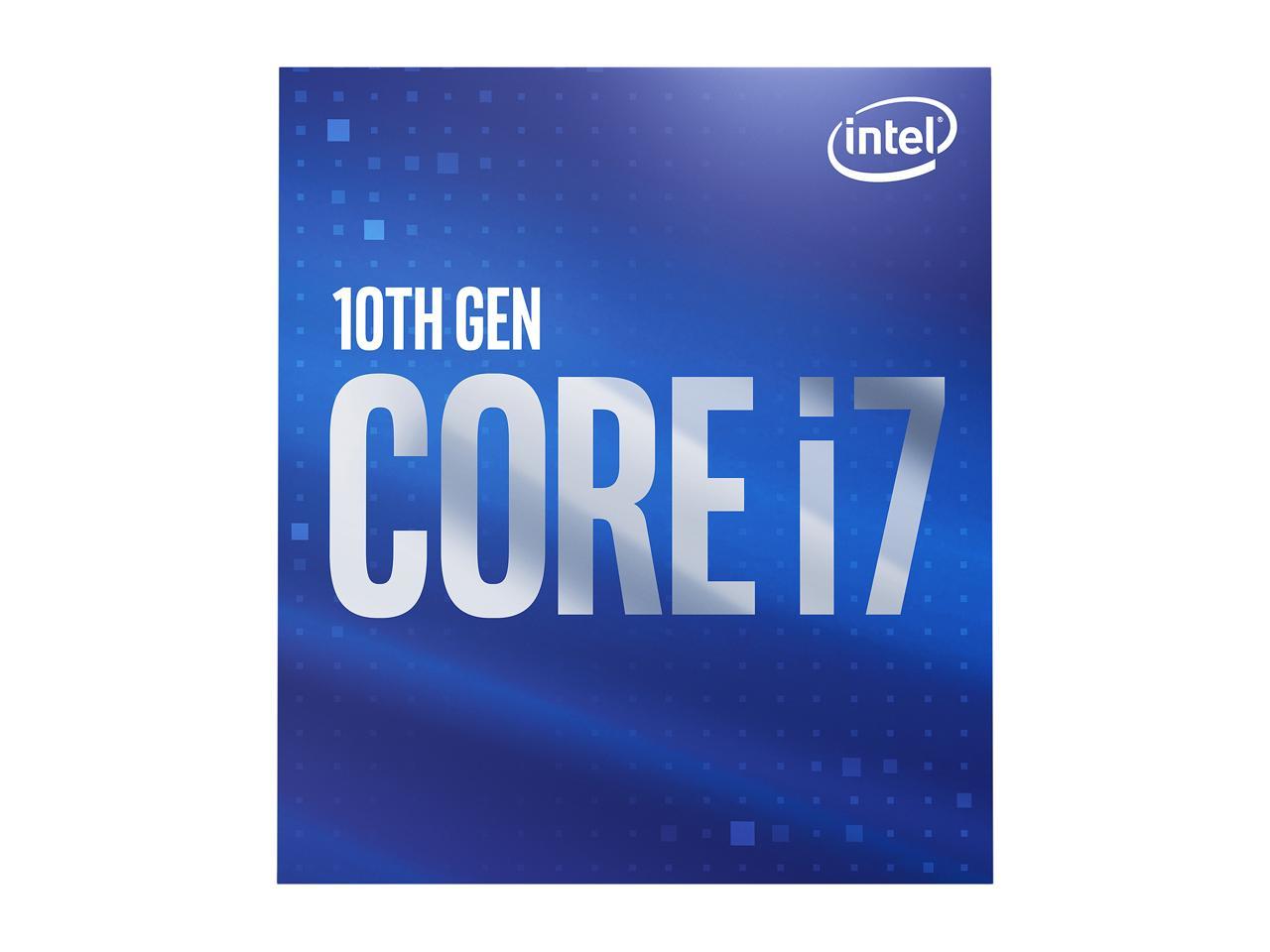 Intel Core i7-10700 Comet Lake 8-Core 2.9 GHz LGA 1200 65W BX8070110700 Desktop Processor Intel UHD Graphics 630