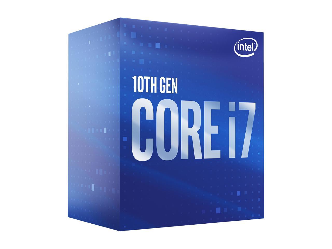 Intel Core i7-10700 Comet Lake 8-Core 2.9 GHz LGA 1200 65W BX8070110700 Desktop Processor Intel UHD Graphics 630
