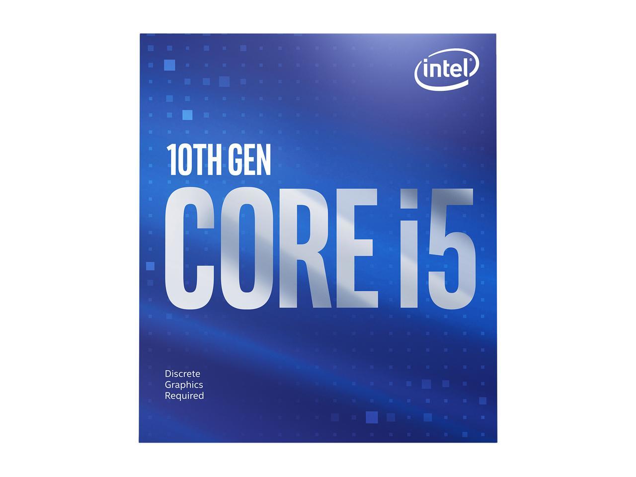 Intel Core i5-10400F 6-Core 2.9 GHz LGA 1200 65W BX8070110400F Desktop Processor