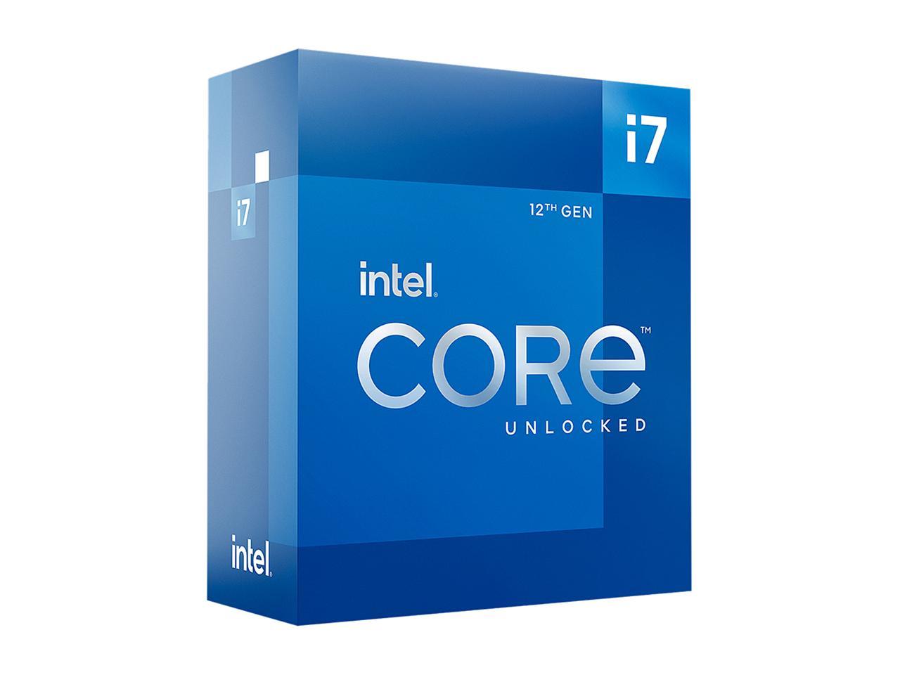 Intel Core i7-12700K - Core i7 12th Gen Alder Lake 12-Core (8P+4E) 3.6 GHz LGA 1700 125W Intel UHD Graphics 770 Desktop Processor - BX8071512700K