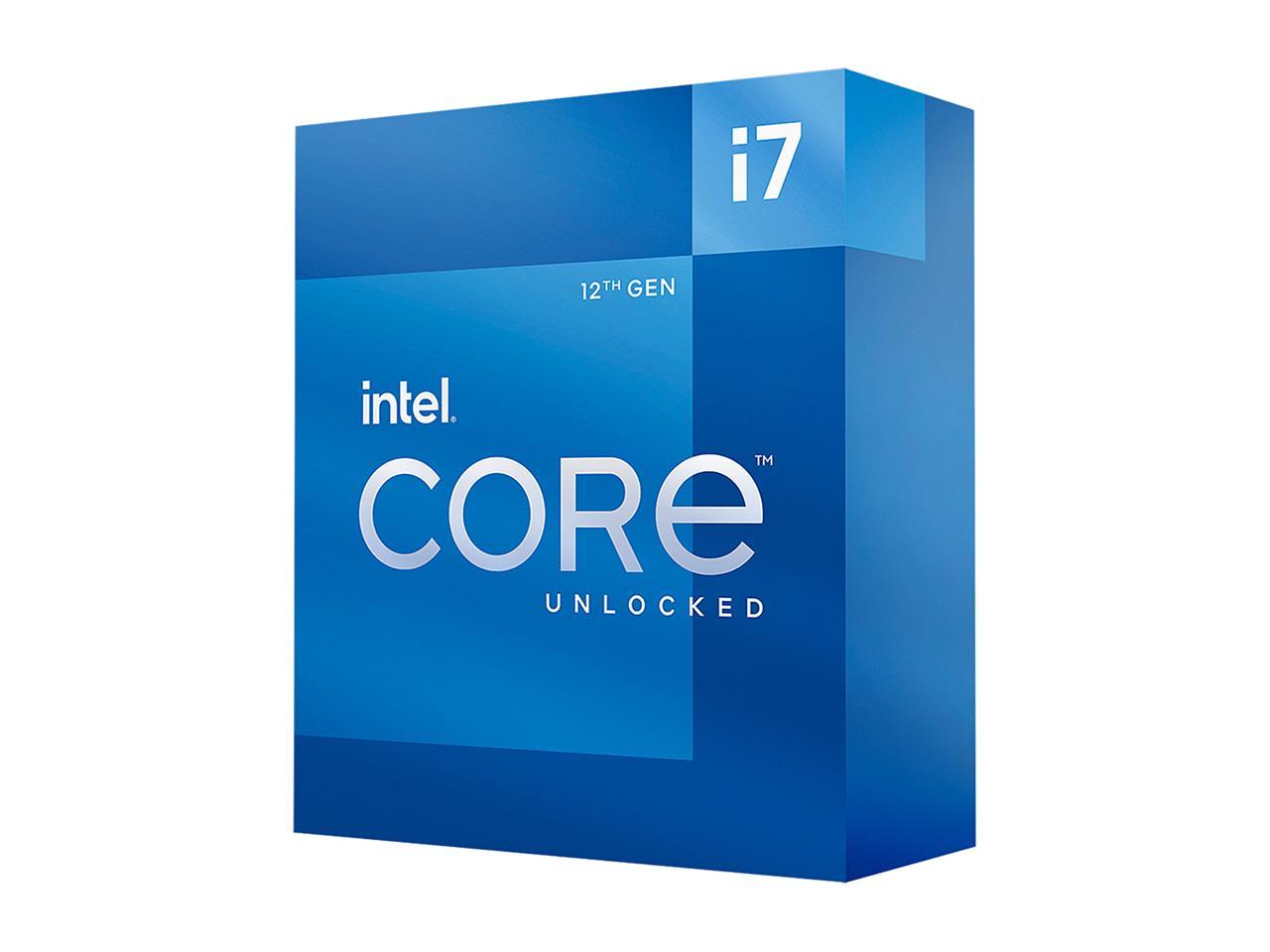 Intel Core i7-12700K - Core i7 12th Gen Alder Lake 12-Core (8P+4E) 3.6 GHz LGA 1700 125W Intel UHD Graphics 770 Desktop Processor - BX8071512700K