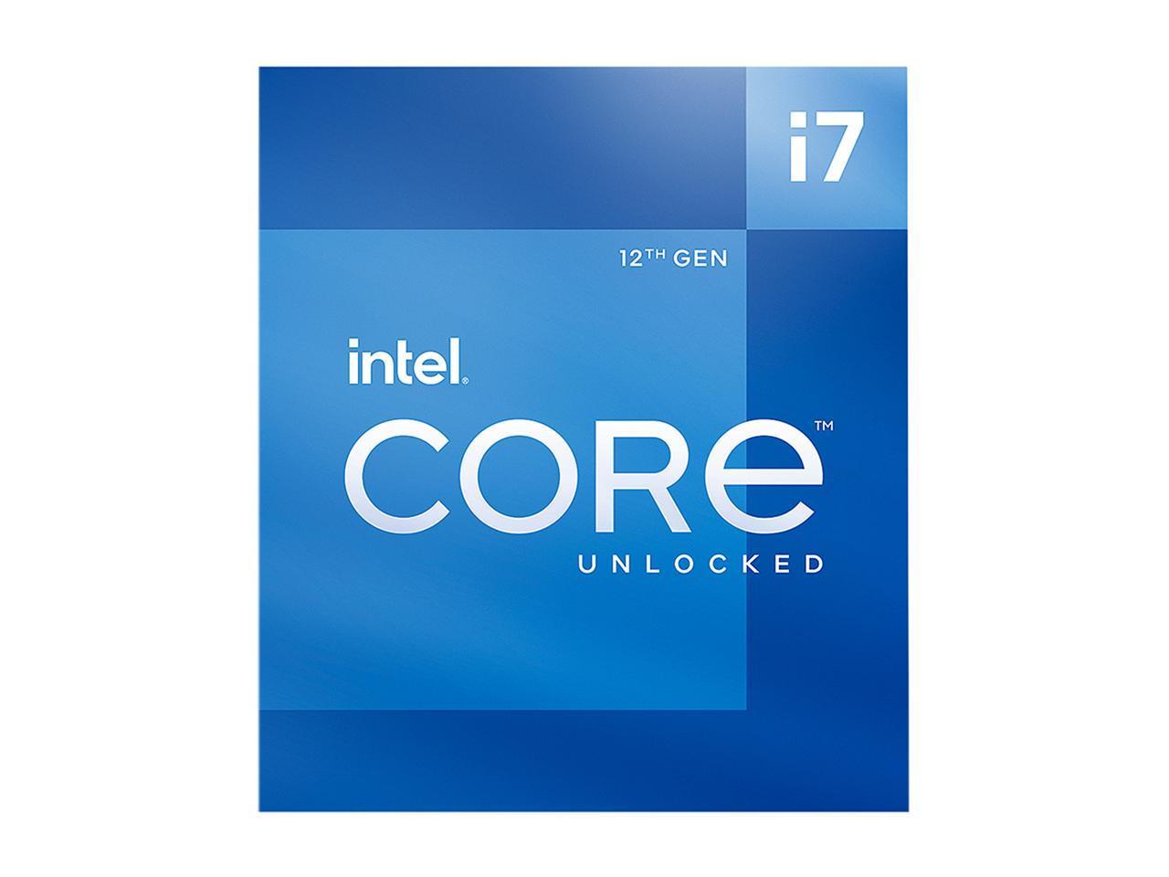 Intel Core i7-12700K - Core i7 12th Gen Alder Lake 12-Core (8P+4E) 3.6 GHz LGA 1700 125W Intel UHD Graphics 770 Desktop Processor - BX8071512700K