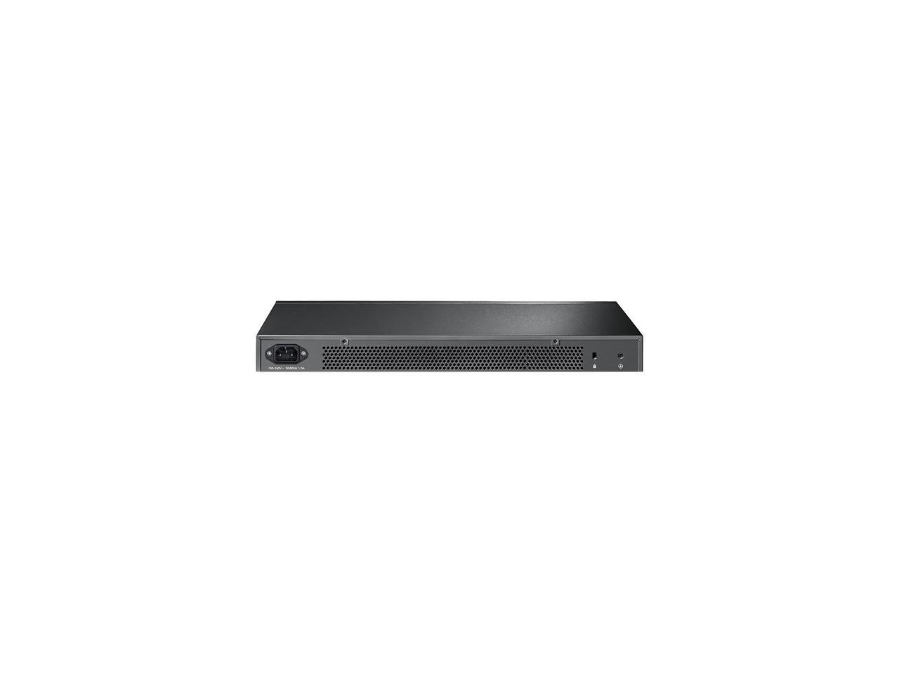 TP-Link 48 Port Gigabit Switch | Smart Managed Switch w/ 4 SFP Slots | Limited Lifetime Protection | Support L2/L3/L4 QoS, IGMP and Link Aggregation | IPv6 and Static Routing (T1600G-52TS)