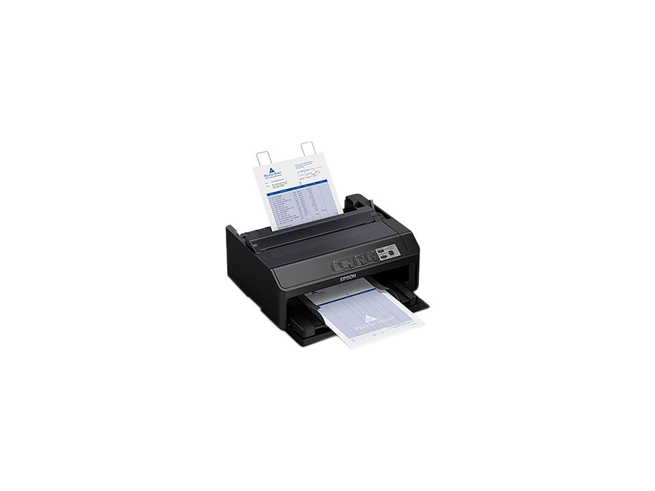 Epson - C11CF39201 - Epson LQ-590II 24-pin Dot Matrix Printer - Monochrome - 584 cps Mono - USB - Parallel