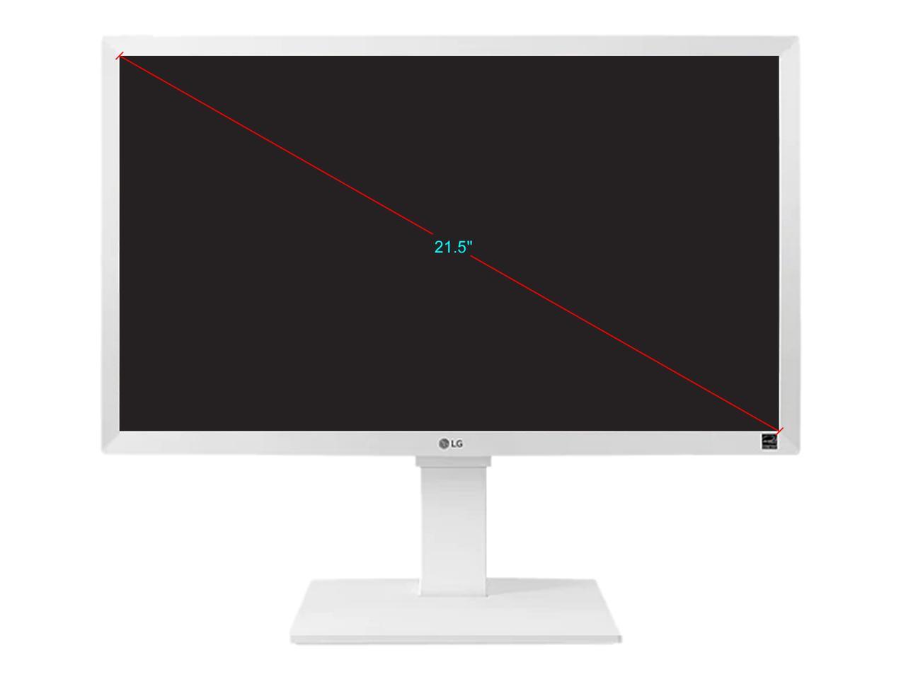 LG 22BL450Y-W 22" (Actual size 21.5") 75 Hz Full HD 1920 x 1080 with Adjustable Stand & Built-in Speakers IPS Monitor