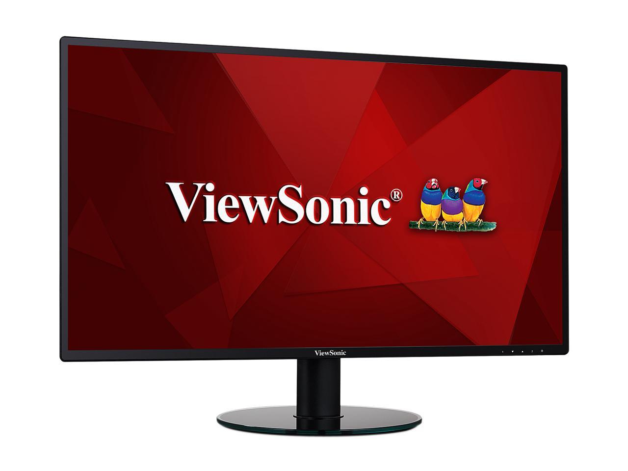 ViewSonic VA2719-2K-SMHD 27" WQHD 2560 x 1440 2K 5ms (GTG W/OD) 2xHDMI DisplayPort Built-in Speakers SuperClear Anti-Glare Backlit LED IPS Monitor