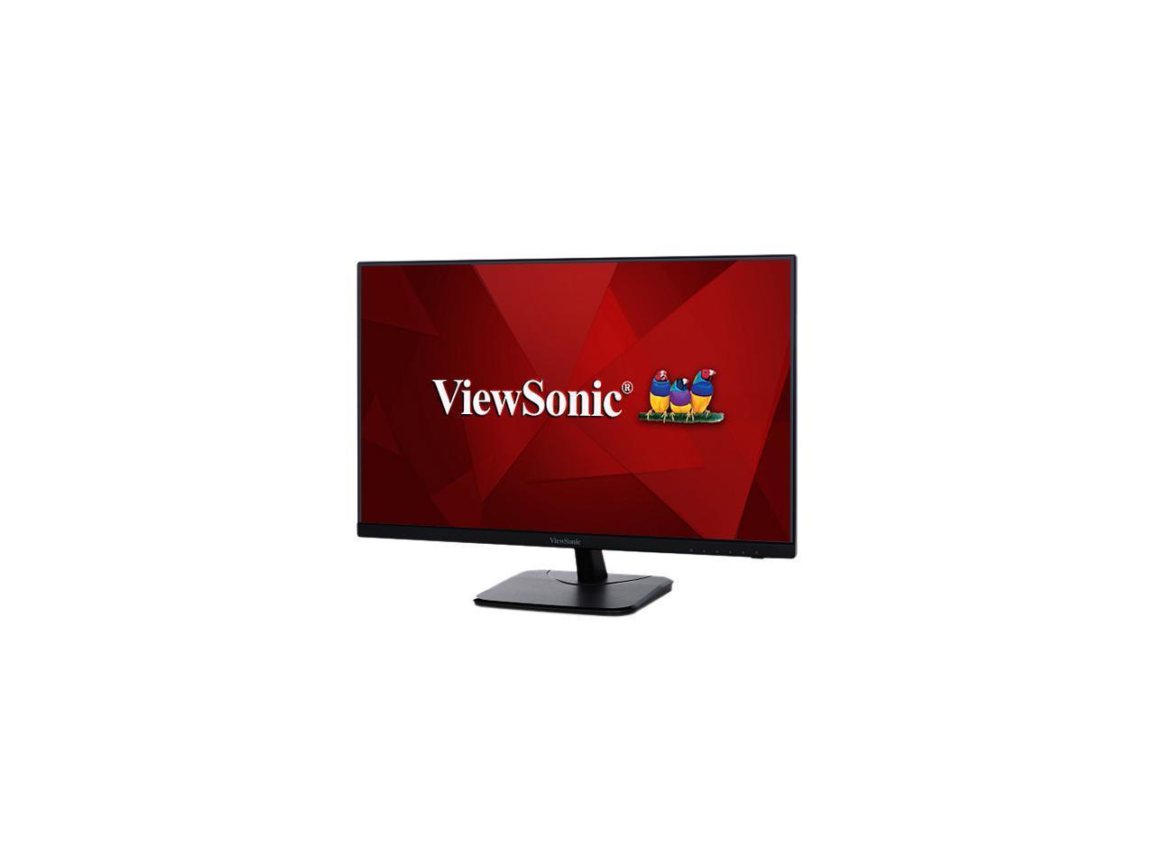 ViewSonic VA2256-MHD 22" (Actual size 21.5") Full HD 1920 x 1080 7ms HDMI VGA DisplayPort Built-in Speakers Flicker-Free Blue-Light Filter Anti-Glare Frameless Backlit LED IPS Monitor