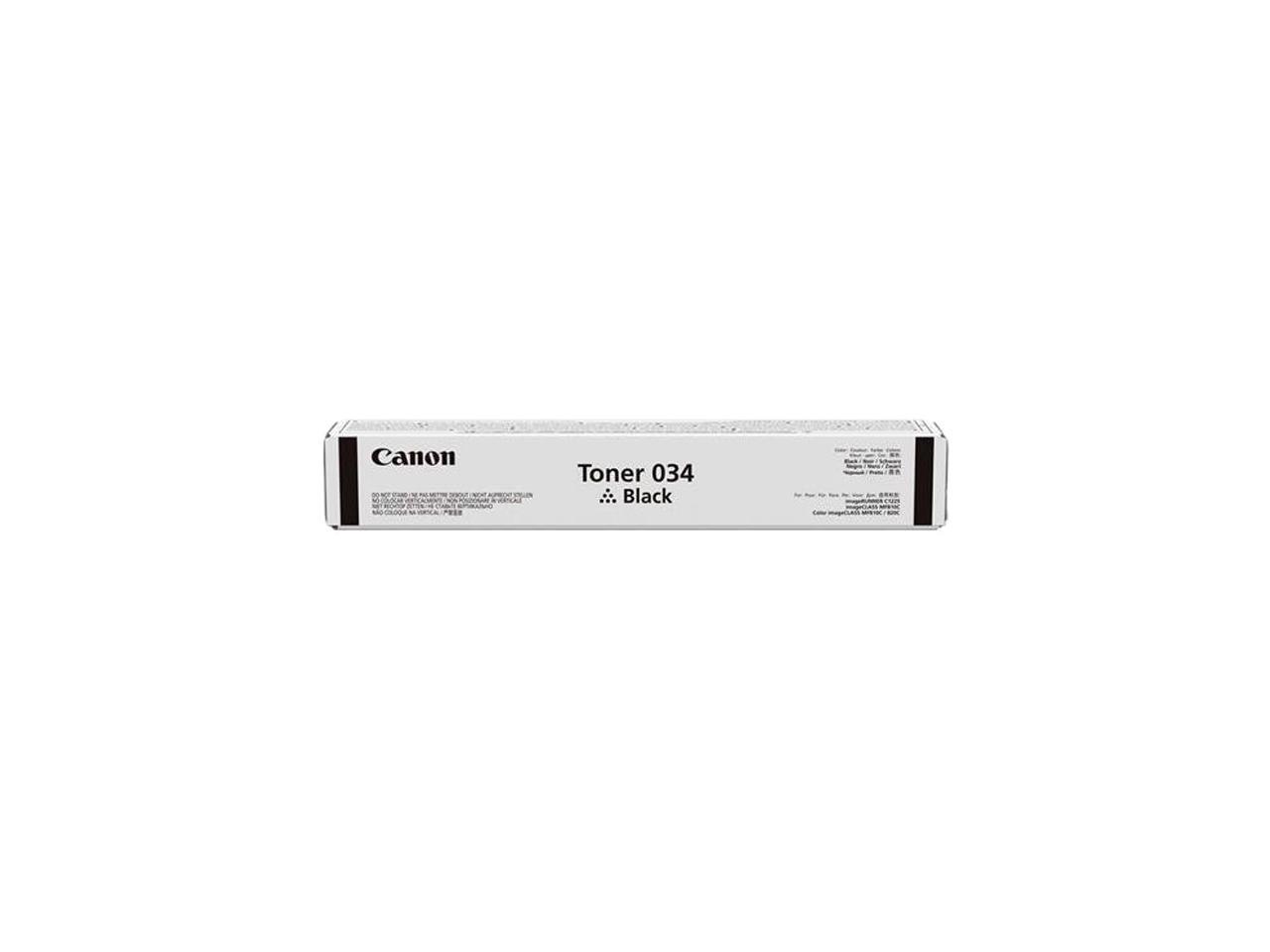 Canon 034 Original Toner Cartridge - Black - Laser - Standard Yield - 12000 Pages - 1 Pack