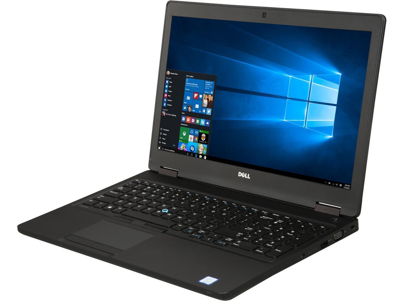 DELL Laptop Latitude 5580 (PXP7J) Intel Core i5 7th Gen 7200U (2.50 GHz) 4 GB Memory 500 GB HDD Intel HD Graphics 620 15.6" Windows 10 Pro 64-Bit