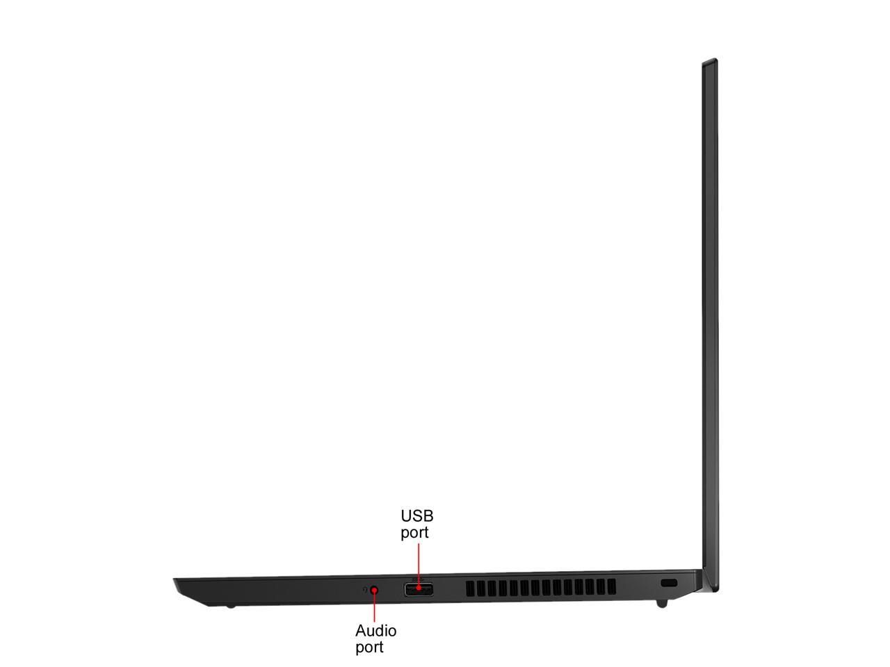 Lenovo ThinkPad L15 Gen1 20U30022US 15.6" - Full HD - 1920 x 1080 - Intel Core i5-10210U - 8 GB RAM - 256 GB SSD - Black
