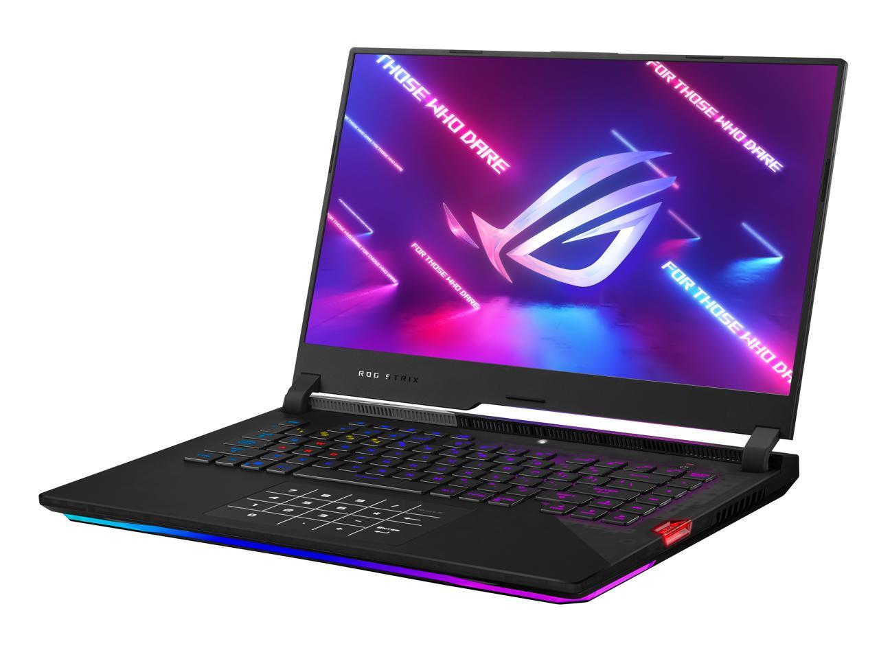 ASUS ROG Strix Scar 15 Gaming Laptop, 15.6� 300Hz IPS Type FHD Display, NVIDIA GeForce RTX 3080, AMD Ryzen 9 5900HX, 16GB DDR4, 1TB SSD, Opti-Mechanical Per-Key RGB Keyboard, Windows 11, G533QS-DS94
