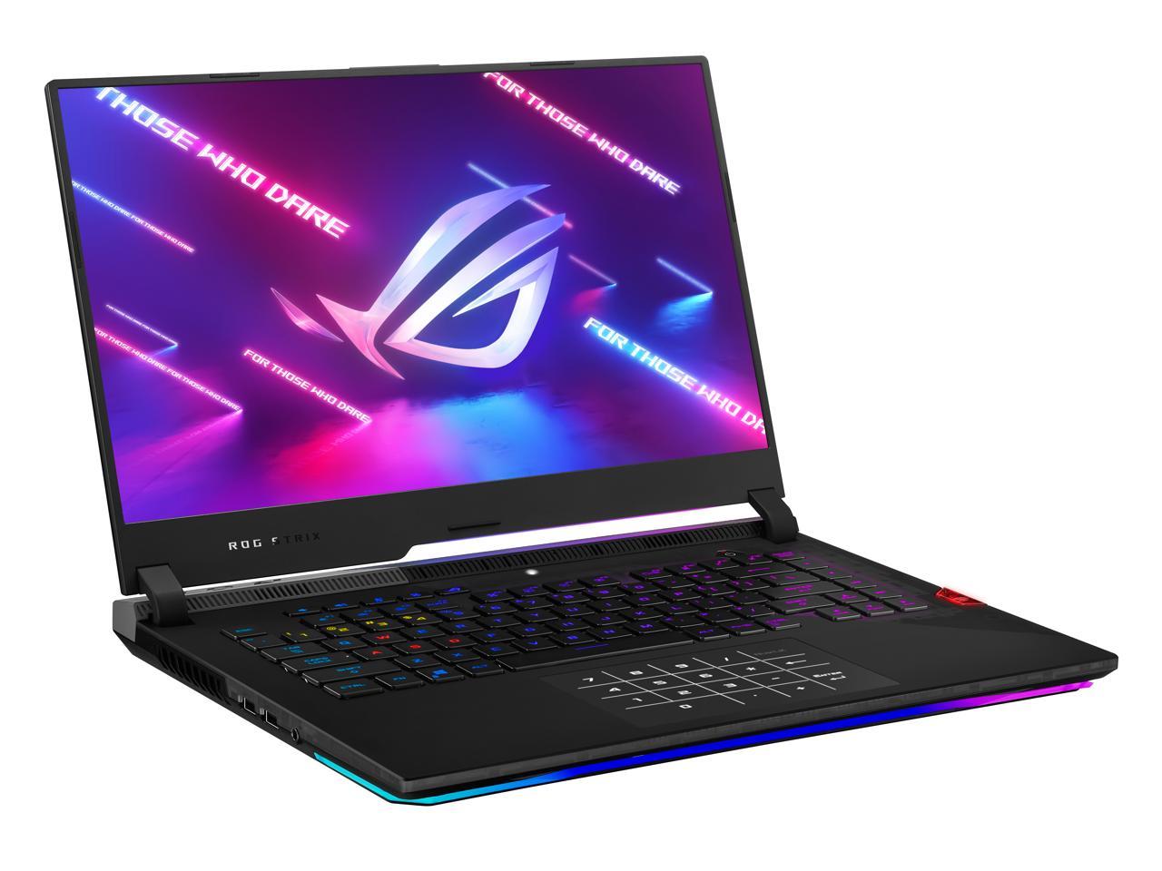 ASUS ROG Strix Scar 15 Gaming Laptop, 15.6� 300Hz IPS Type FHD Display, NVIDIA GeForce RTX 3080, AMD Ryzen 9 5900HX, 16GB DDR4, 1TB SSD, Opti-Mechanical Per-Key RGB Keyboard, Windows 11, G533QS-DS94