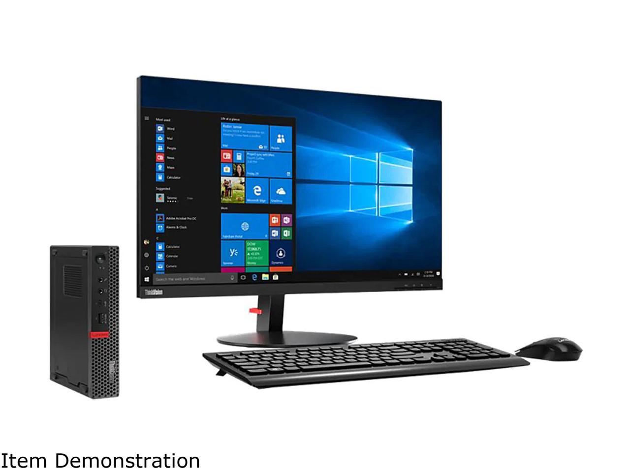 Lenovo ThinkCentre M920x Desktop Computer i5-8500 8GB 256GB SSD W10P