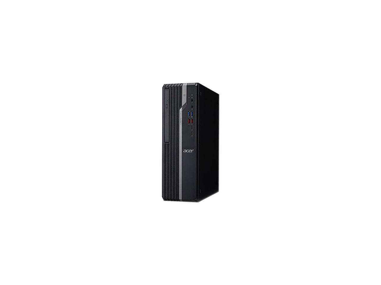 Acer Veriton X4660G VX4660G-I3810H2 Desktop Computer - Intel Core i3 (8th Gen) i3-8100 3.60 GHz - 8 GB DDR4 SDRAM - 1 TB HDD - Windows 10 Pro 64-bit - Black