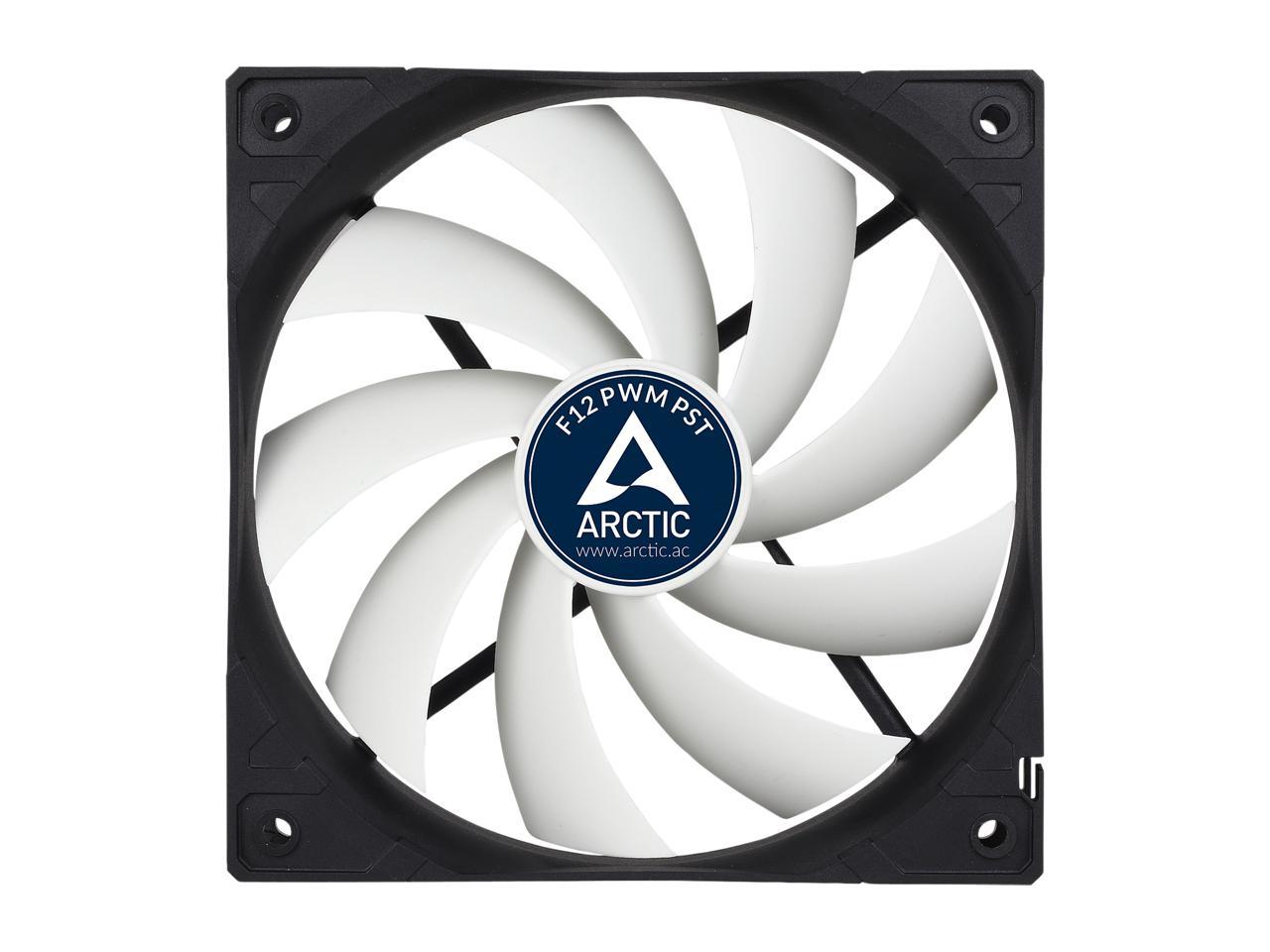 ARCTIC F12 PWM PST - Value Pack (5pc) - Standard Low Noise PWM Controlled Case Fan with PST Feature