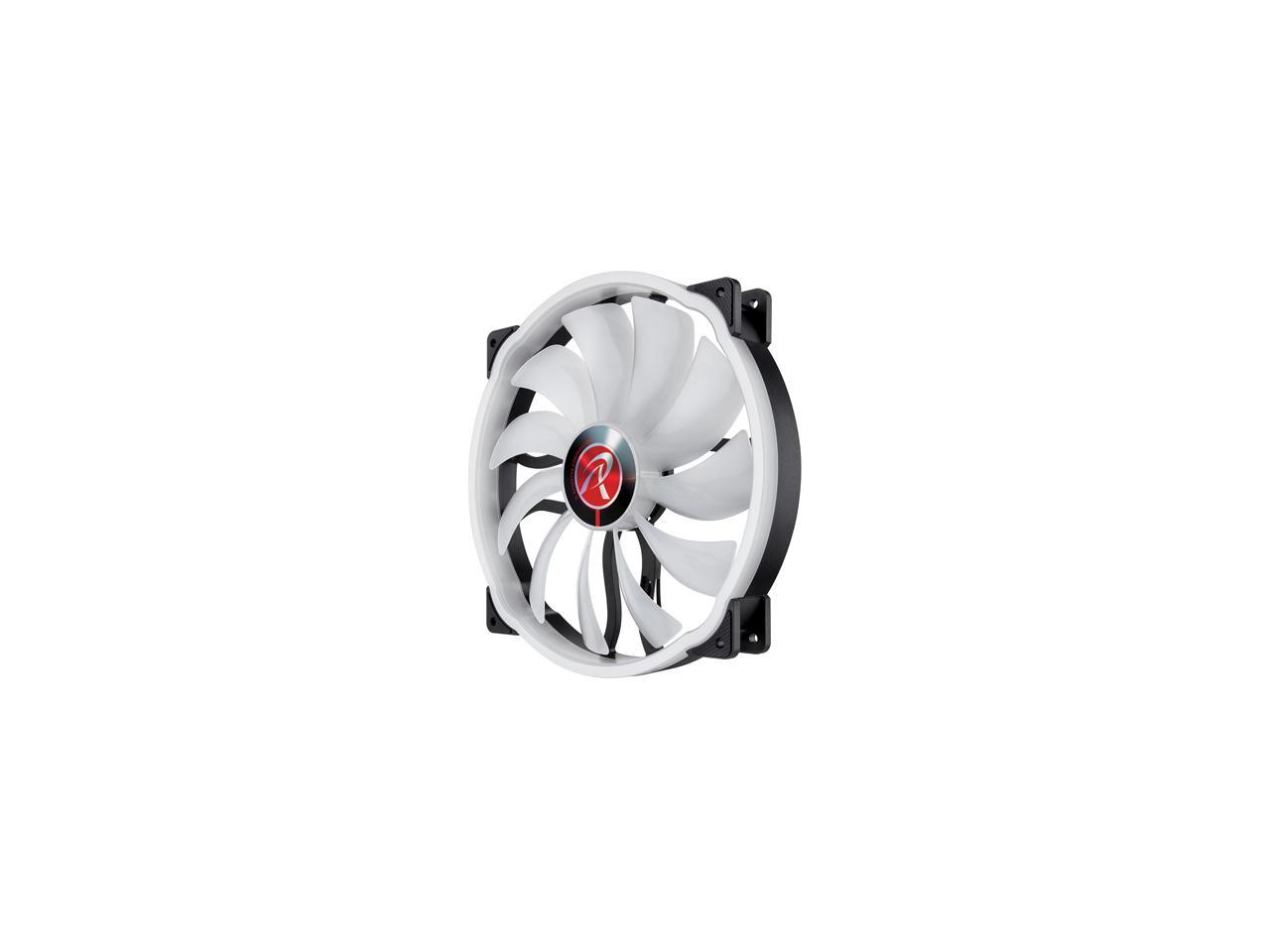 RAIJINTEK ANEMI 20 RBW, 200mm Addressable RGB Fan, The First 20030 Fan with Outer Ring LED + Inner Ring LED, with Full O-type LED Ring 42pcs LEDs in Total, 32pcs LEDs (outer) + 10pcs LEDs (inner)