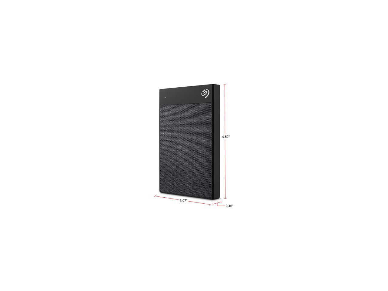 Seagate Backup Plus Ultra Touch 2TB External Hard Drive Portable USB-C USB 3.0 (STHH2000400)