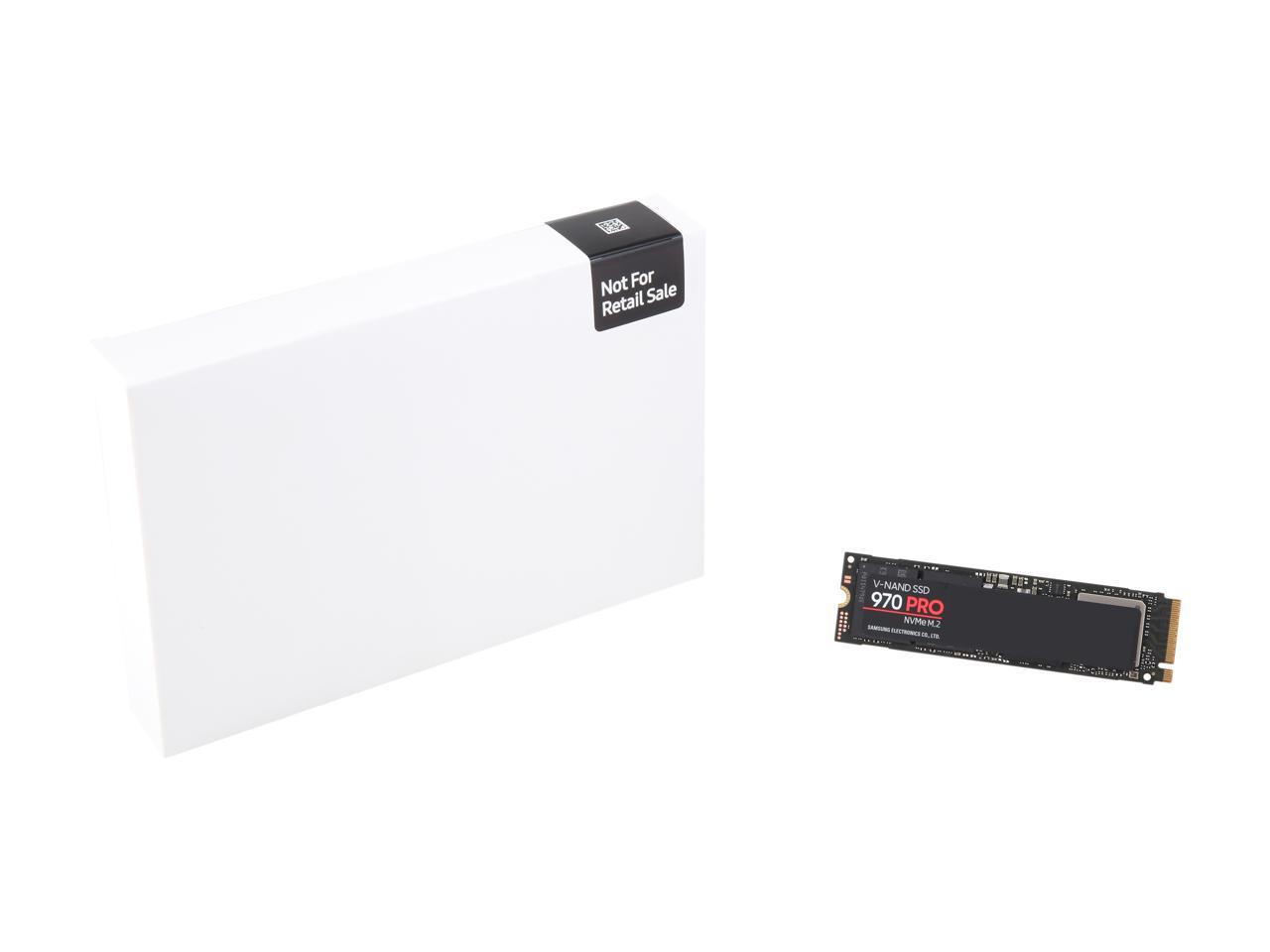 SAMSUNG 970 PRO M.2 2280 1TB PCIe Gen 3.0 x4, NVMe 1.3 V-NAND 2-bit MLC Internal Solid State Drive (SSD) MZ-V7P1T0E