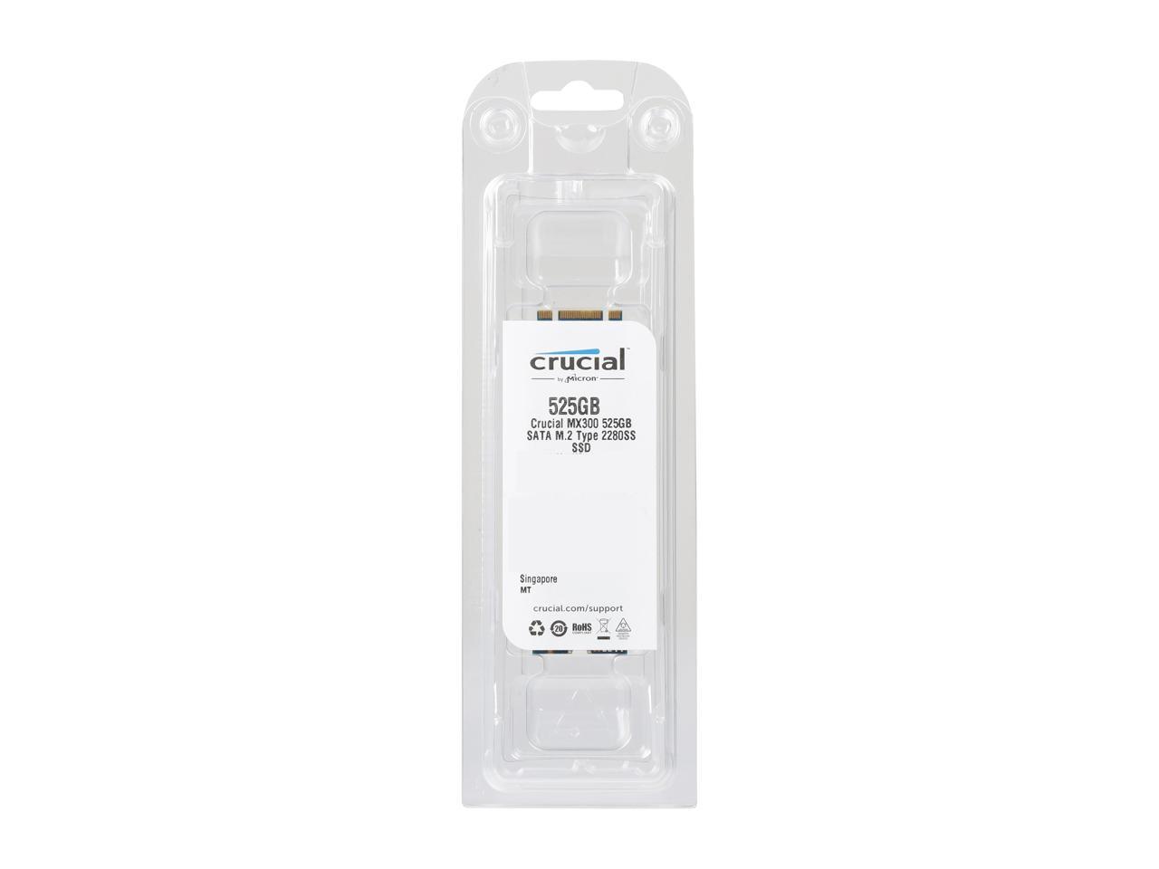 Crucial MX300 525GB M.2 (2280) Internal Solid State Drive - CT525MX300SSD4