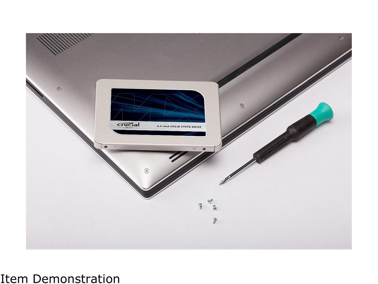 Crucial MX500 2TB 3D NAND SATA 2.5 Inch Internal SSD, up to 560 MB/s - CT2000MX500SSD1