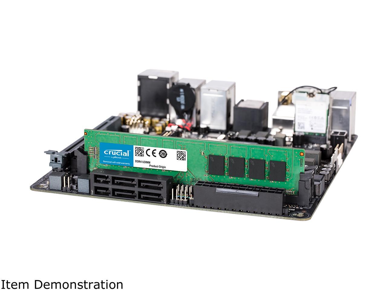 Crucial 16GB (2 x 8GB) 288-Pin DDR4 SDRAM DDR4 3200 (PC4 25600) Desktop Memory Model CT2K8G4DFRA32A