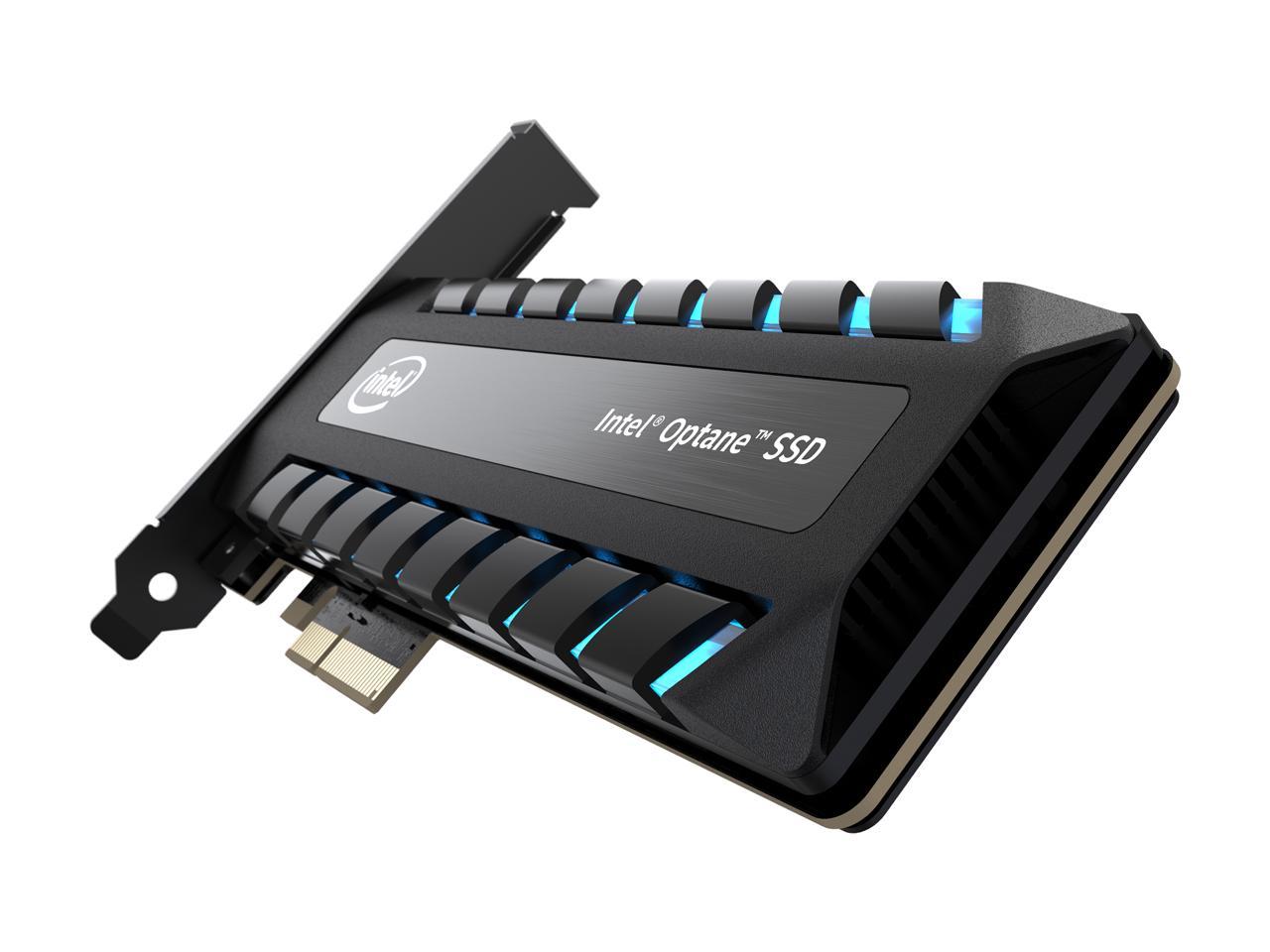 Intel Optane SSD 905P Series - 960GB, 1/2 Height PCIe x4, 20nm, 3D XPoint Solid State Drive (SSD) - SSDPED1D960GAX1
