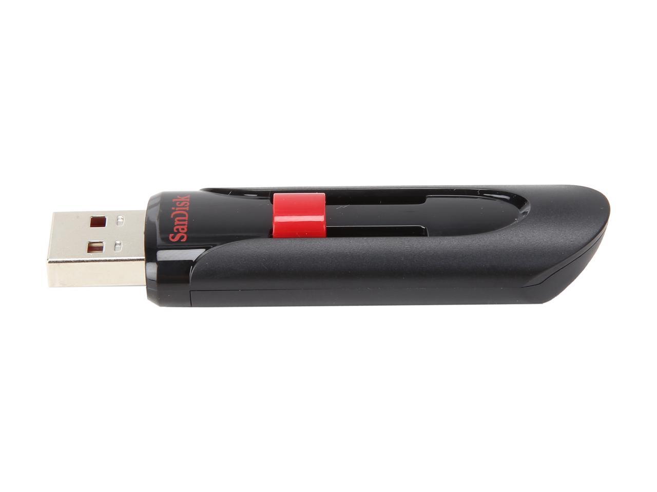 SanDisk 256GB Cruzer Glide CZ60 USB 2.0 Flash Drive (SDCZ60-256G-B35)