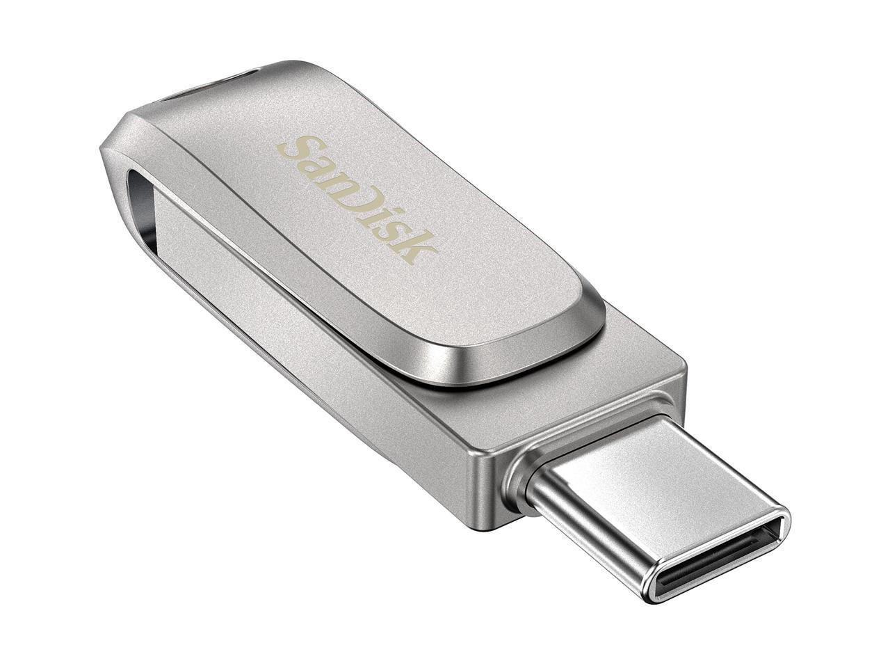 SanDisk 512GB Ultra Dual Drive Luxe USB Type-C Flash Drive (SDDDC4-512G-G46)