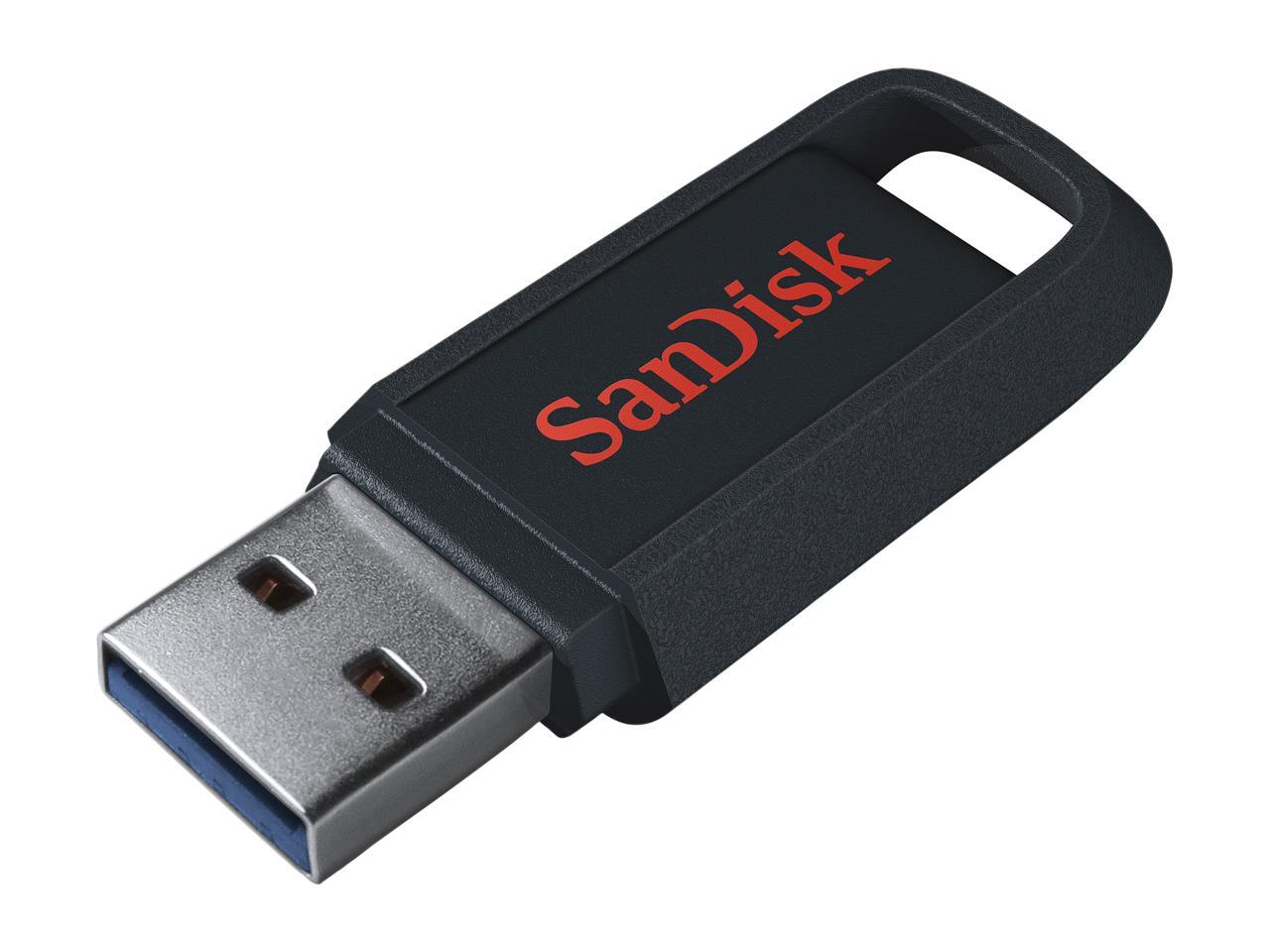 SanDisk 64GB Ultra Trek USB 3.0 Flash Drive, Speed Up to 130MB/s (SDCZ490-064G-G46)