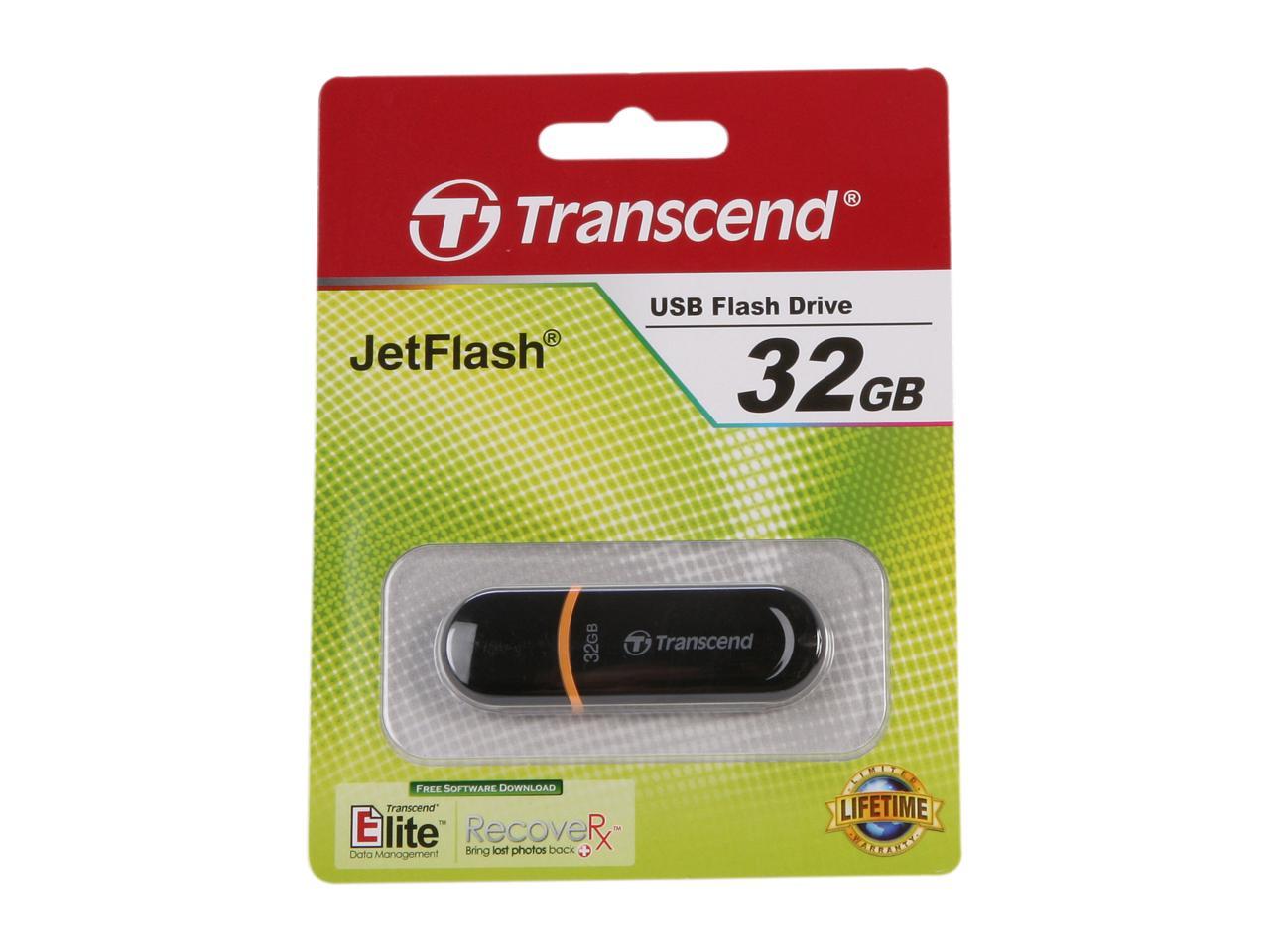 Transcend JetFlash 300 32GB USB 2.0 Flash Drive Model TS32GJF300