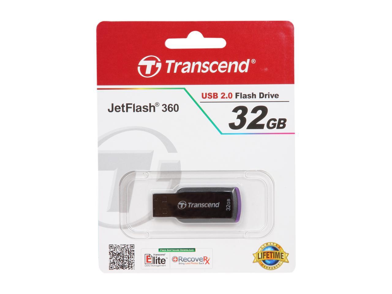 Transcend JetFlash 360 32GB USB 2.0 Flash Drive Model TS32GJF360