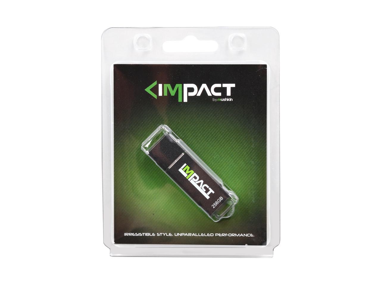 Mushkin 256GB Impact USB 3.0 (MLC NAND) Flash Drive Model MKNUFDIM256GB