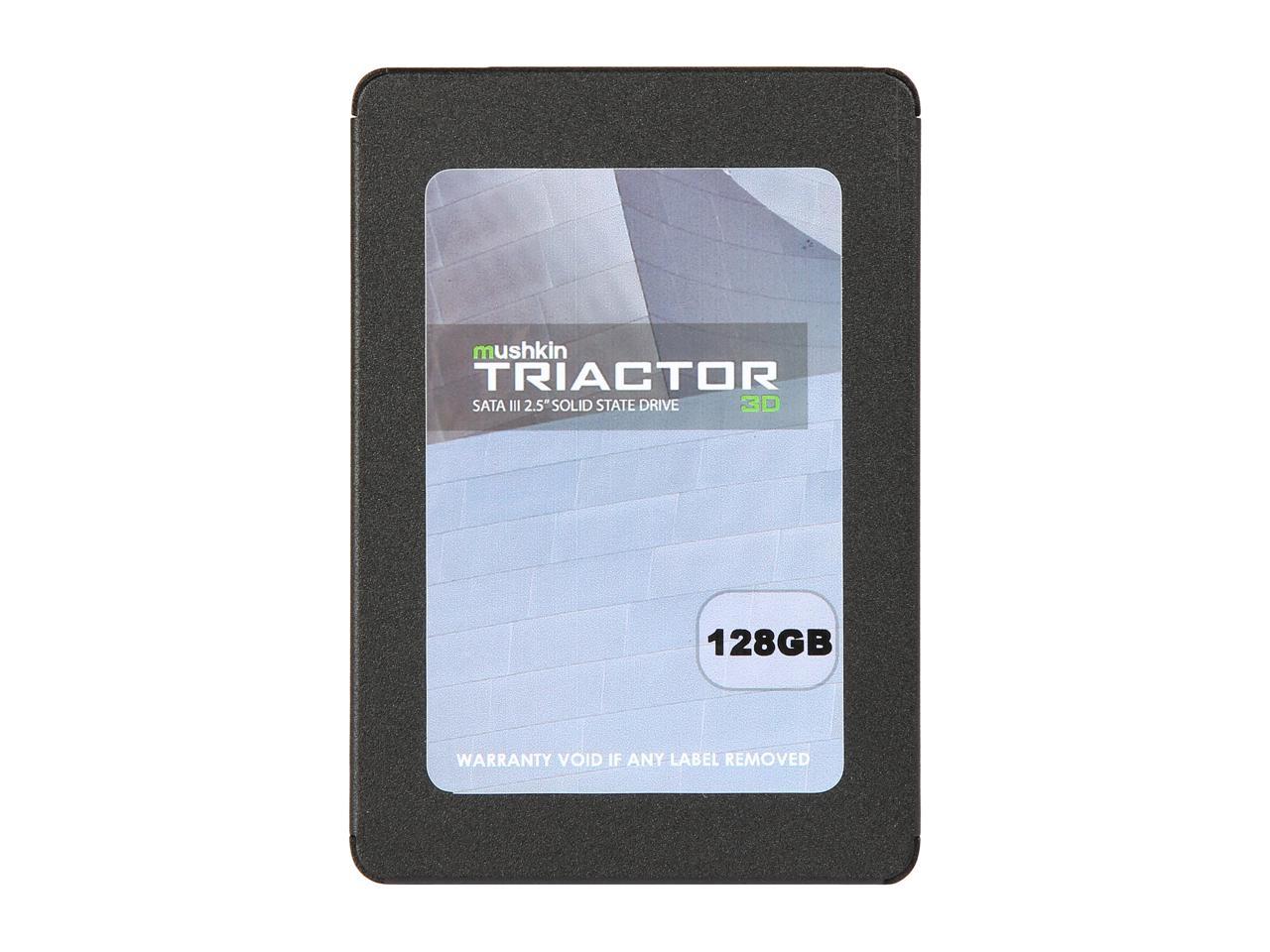 Mushkin TRIACTOR 3DL 2.5" 128GB SATA III 3D TLC Internal Solid State Drive (SSD) MKNSSDTR128GB-3DL