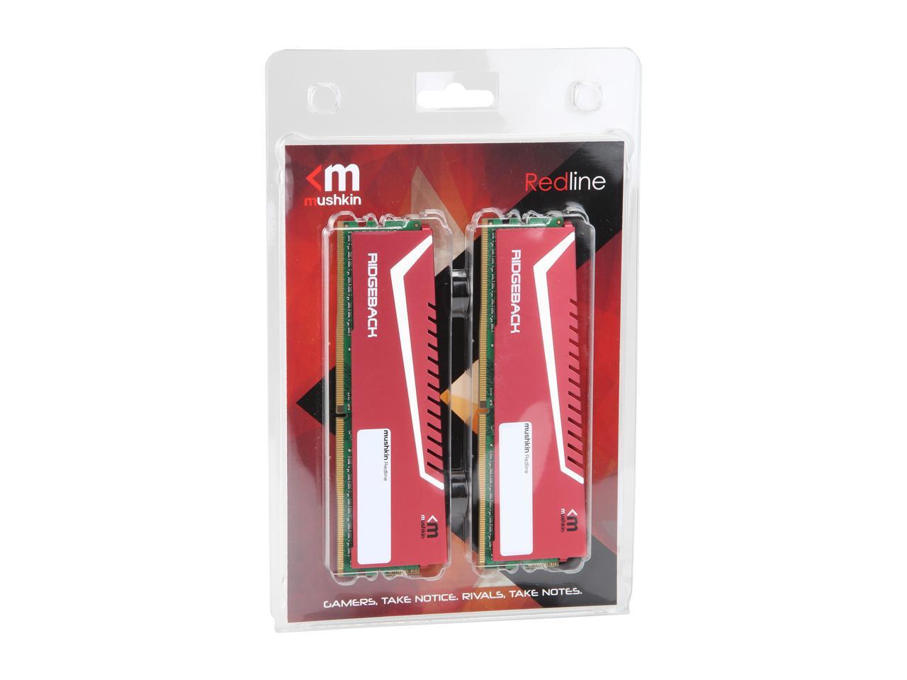 Mushkin Redline 16GB (2 x 8GB) 288-Pin DDR4 SDRAM DDR4 3200 (PC4 25600) Desktop Memory Model MRB4U320GJJM8GX2